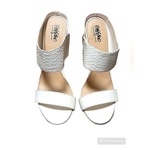 MOSSIMO Reptile Texture Peep-toe Fabolous Heels 🧚🏽♀️✨👠 NWOT